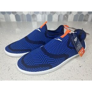 NWT Blue Speedo Kids Junior‎ Water Shoes Large (4-5) Pool Ocean Swimming Water